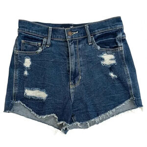 Hollister Denim Ultra High-Rise Short-Short Vintage Stretch Size 5 W27